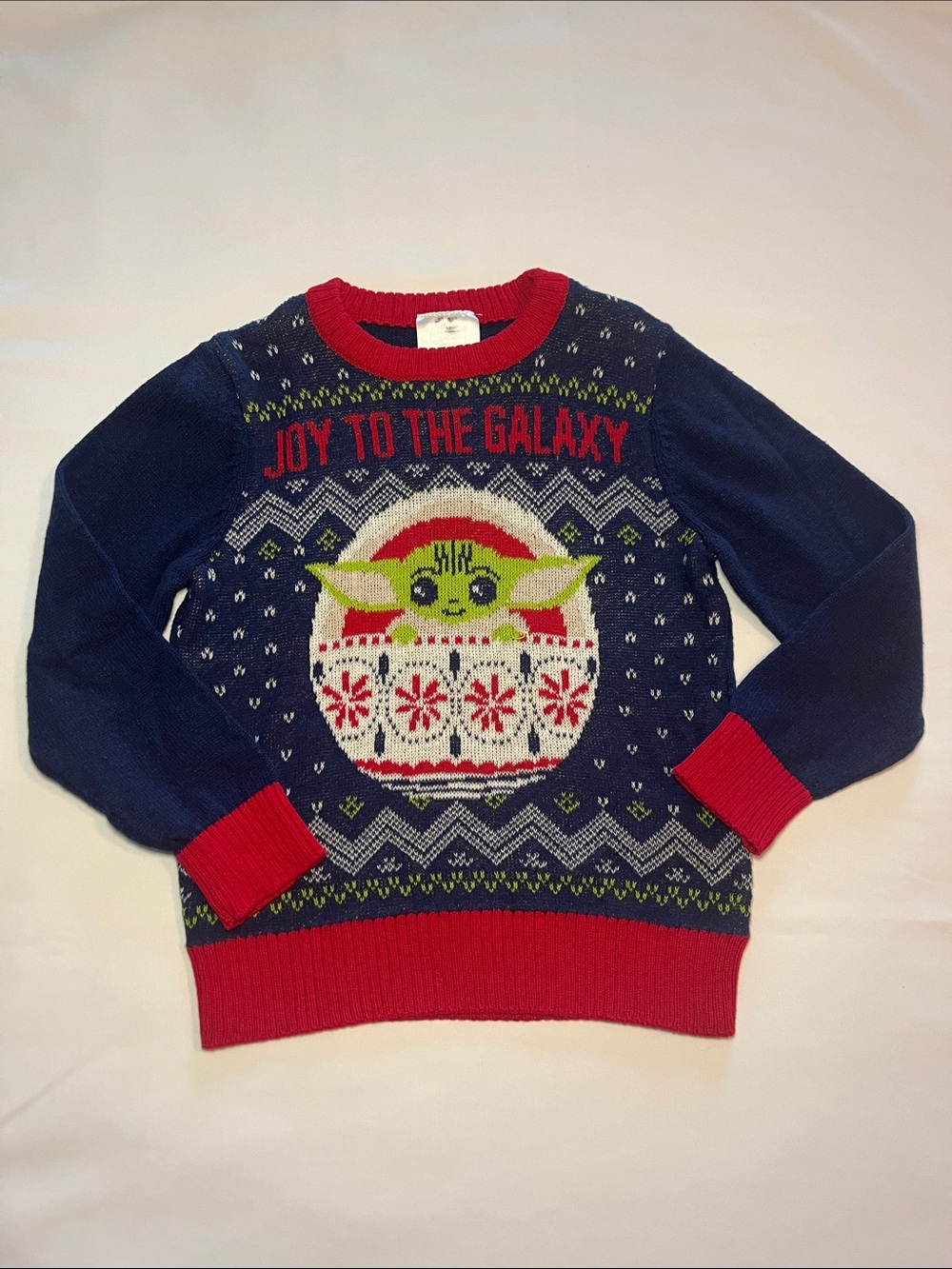 Star Wars Baby Yoda Christmas Sweater